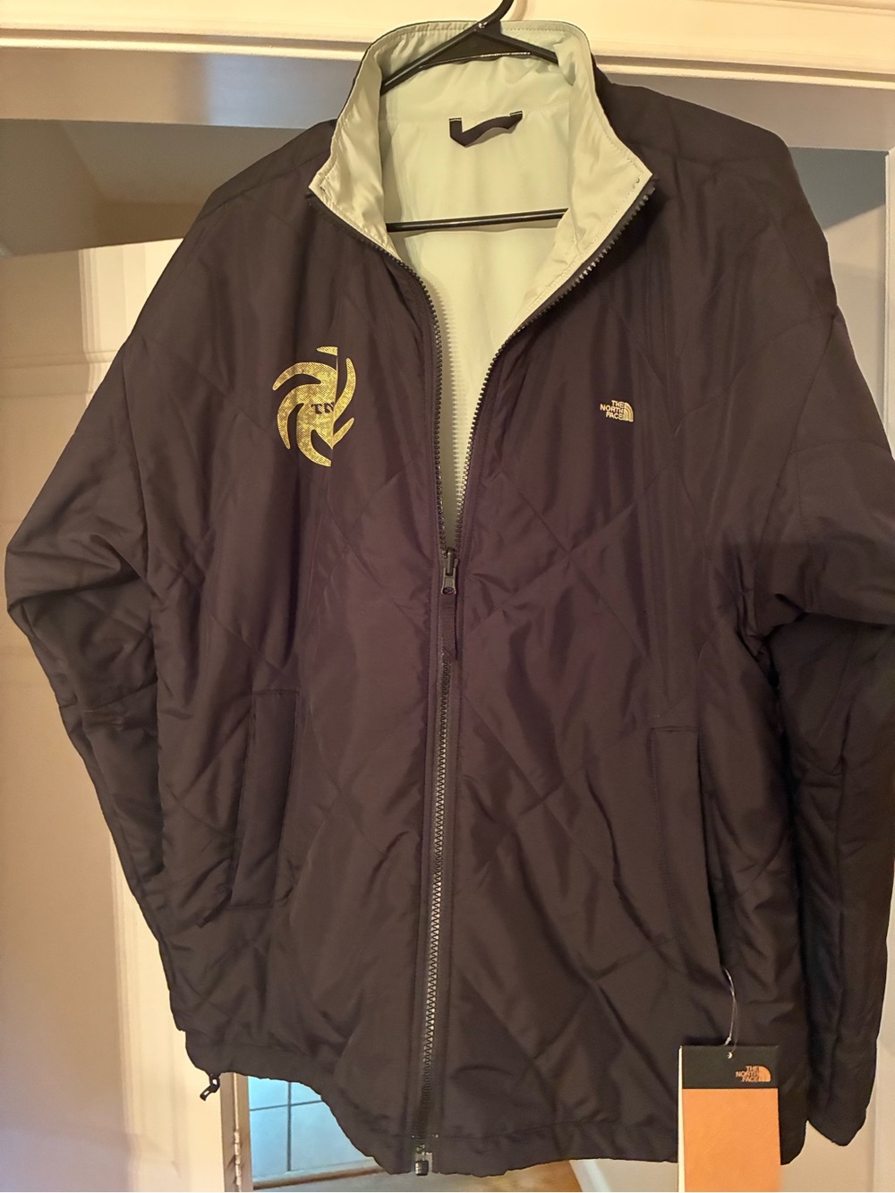 The North Face Men's Black Puffer Jacket with Light Lining